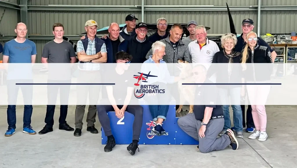 British Aerobatics flies into the JustGo Community